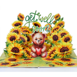 Get Well Soon Greeting-3D Pop up Card-00
