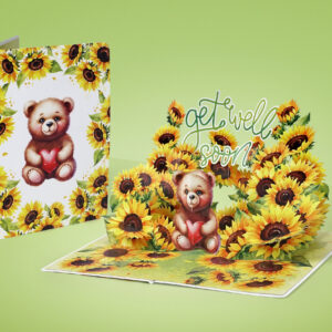 Get Well Soon Greeting-3D Pop up Card-09