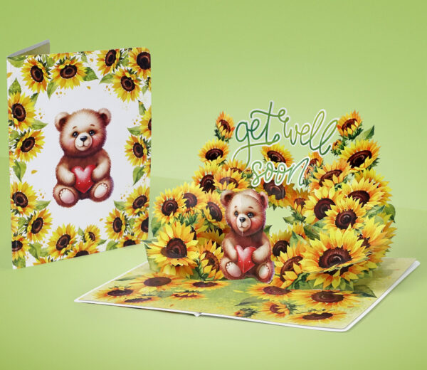 Get Well Soon Greeting-3D Pop up Card-09