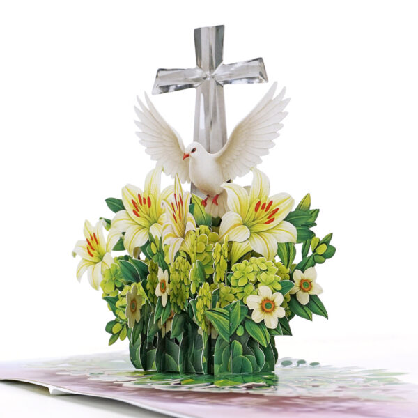 Alternative view of 3D Christian Easter Pop-Up Card
