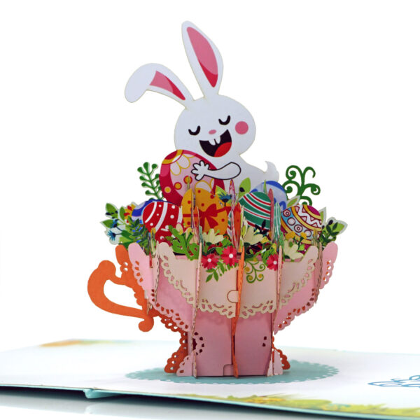 3D Easter Bunny Pop-Up Greeting Card-01