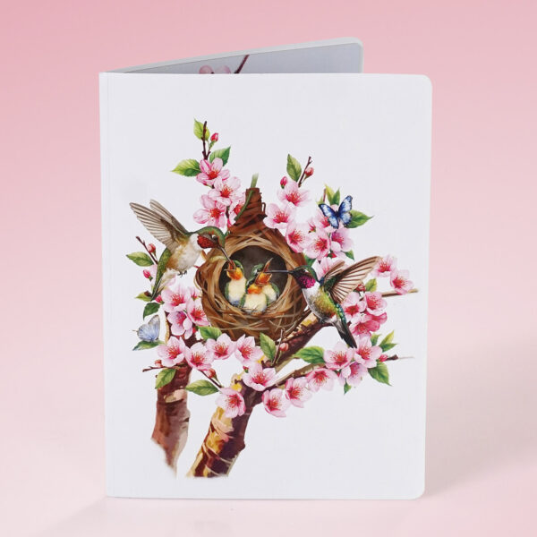 3D Pop-Up-Hummingbird -Nest-Card-11