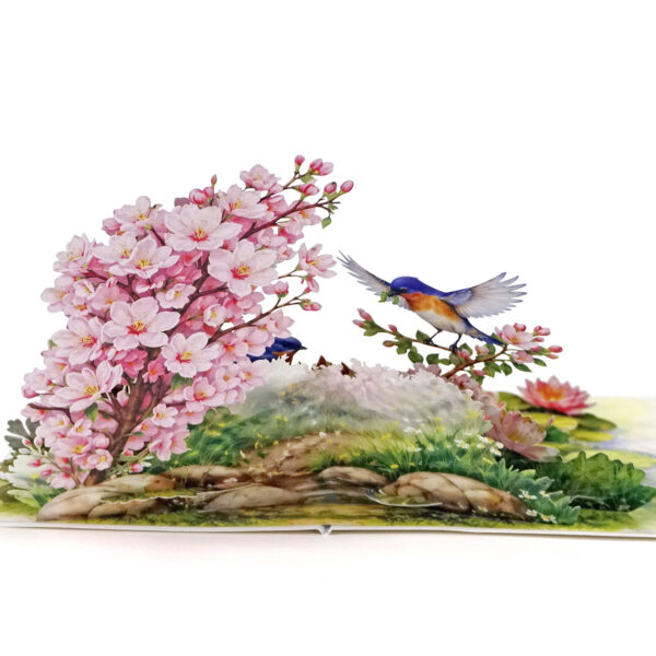Alternative view of 3D Pop-Up greeting Card Full of Love and Hope Scene