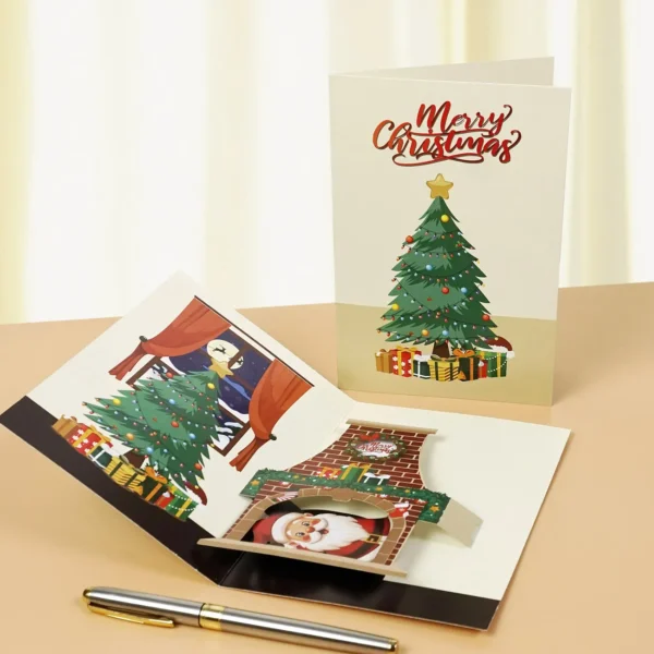 3D-Pop-up-Christmas-Cards-Pull-Up-Down-12