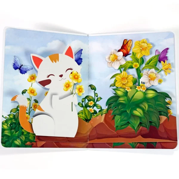 3D Pop-up Card Charming and Cheerful Greeting
