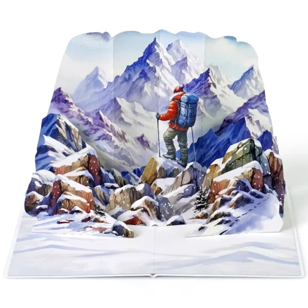 Alternative view of Beyond All Limits - 3D Model Popup Greeting