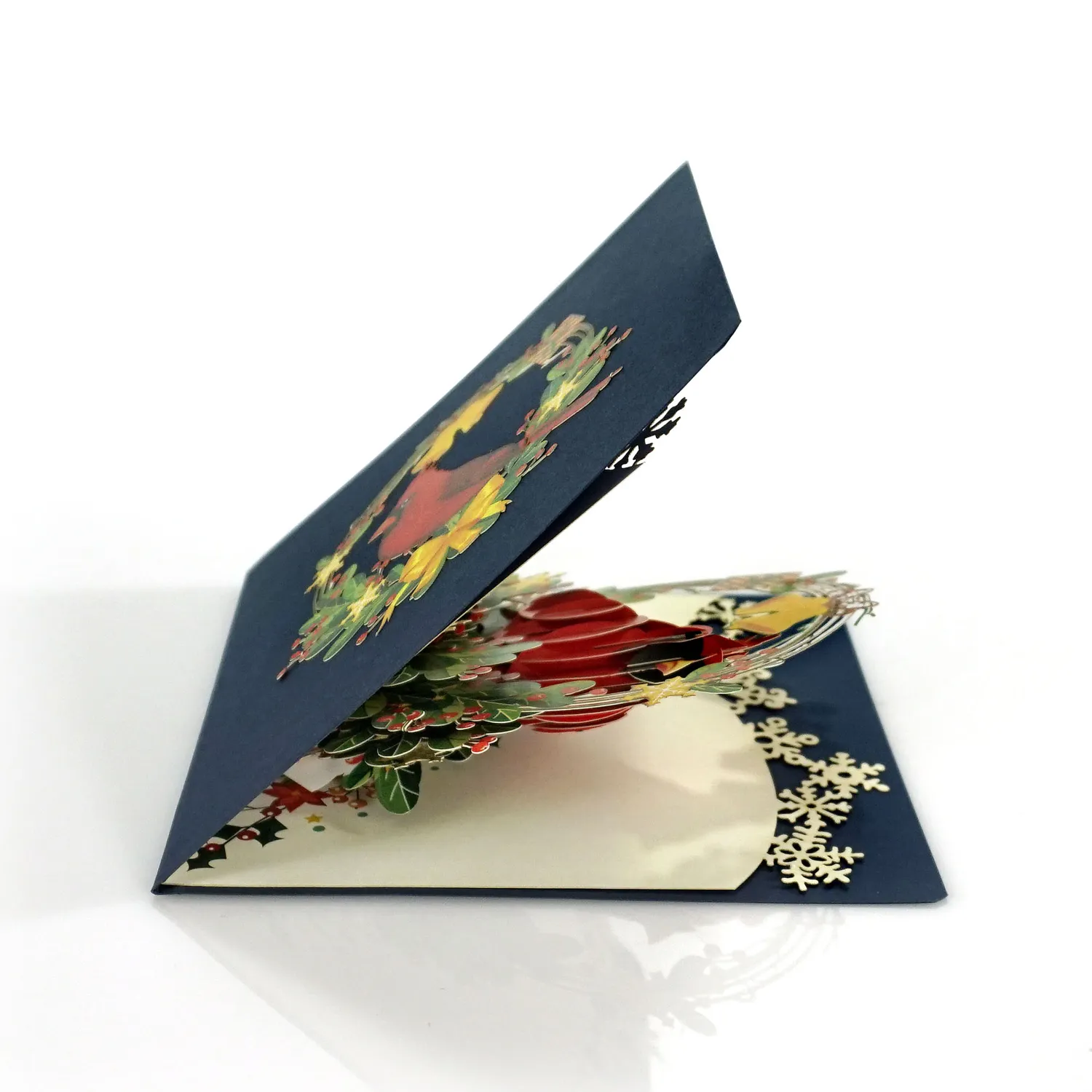 Cardinal Bird 3D Popup Greeting Card Xmas - Image 8