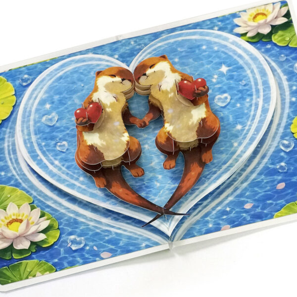 Alternative view of Cute Heart Valentine Anniversary Greeting Card