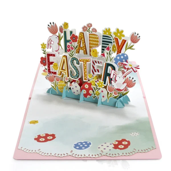 Alternative view of Easter Greeting Card 3D Pop Up