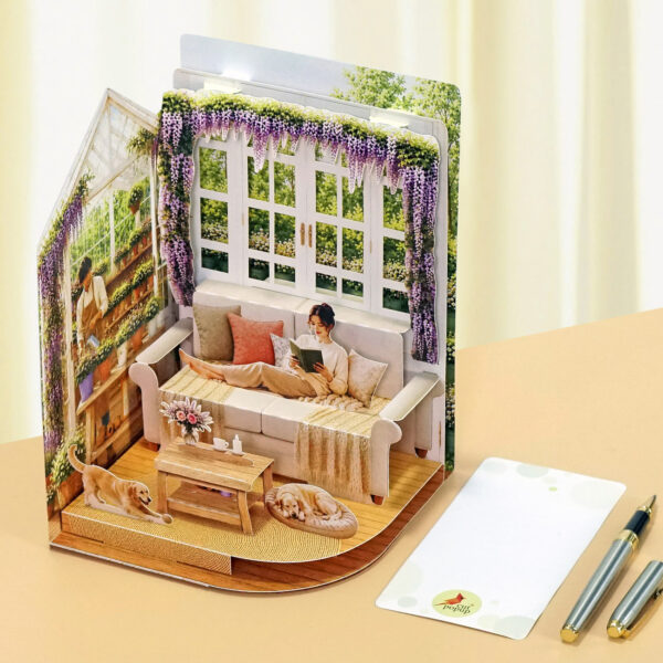 Alternative view of Family Happiness Day 3D Pop-Up Card