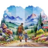 Father-and-Son-3D-greeting-card-walking-together-01