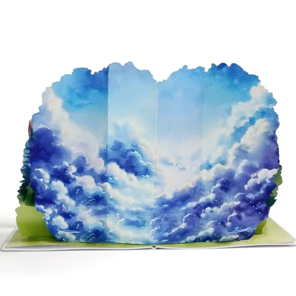 Father-and-Son-3D-greeting-card-walking-together-06