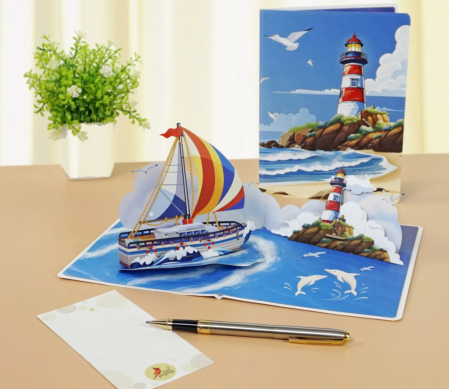 Fathers-day-gift-ideas-with-sailboat-3D-popup-greeting-for-him-11