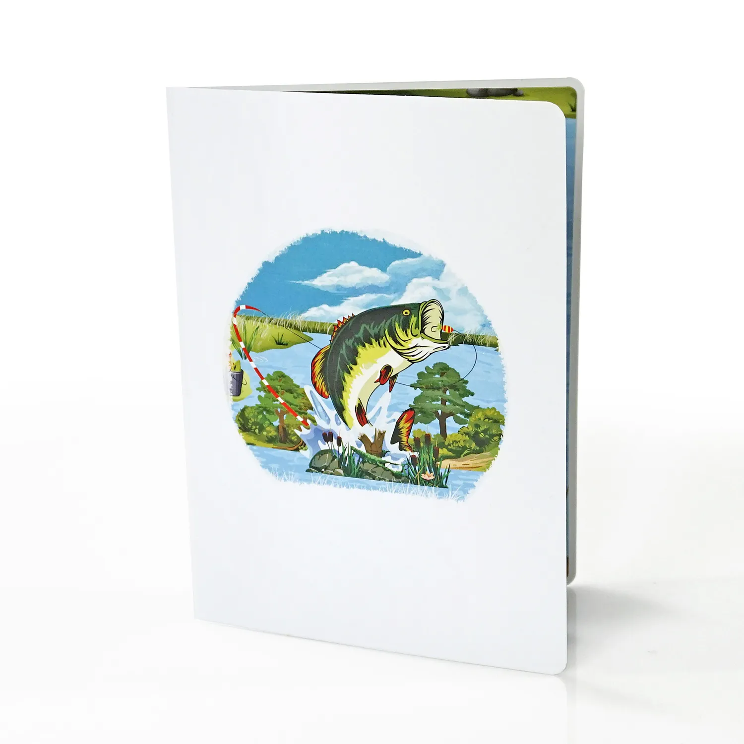 Fishing 3D Popup Greeting Card For Dad - Image 9
