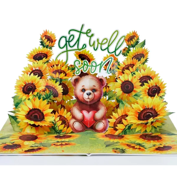 Get Well Soon Greeting-3D Pop up Card