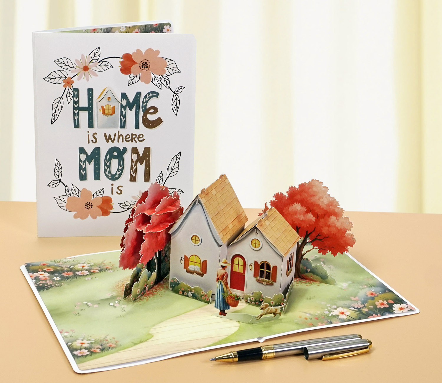 Gift-Celebrating-Home-Mom-3D Cut-Popup-07