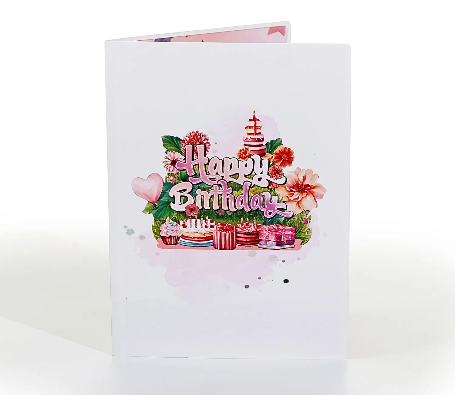 Happy Birthday 3D pop up to anniversary or invite card - Image 9