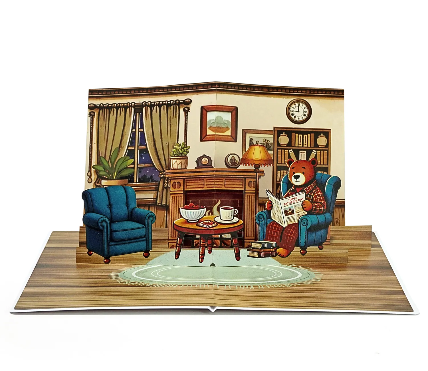 Happy Father's Day Gift For Him With 3D Pop Up Card - Image 2
