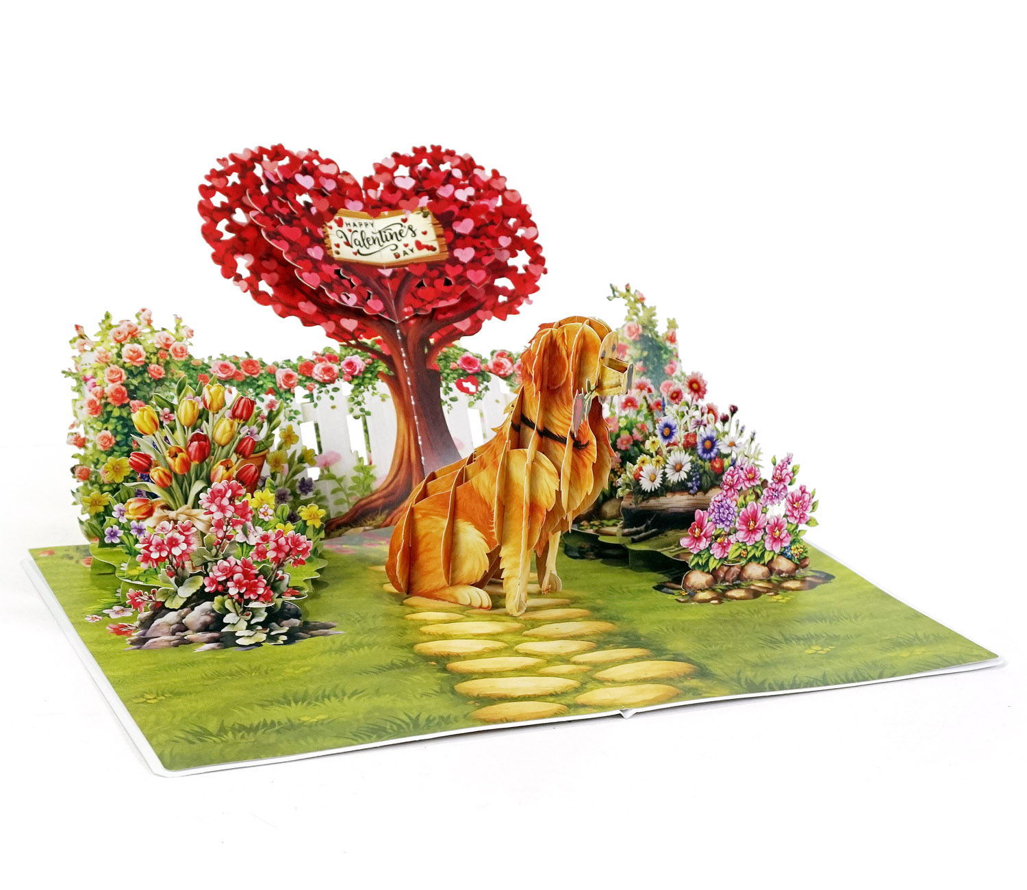 Happy-Valentine-Day-Golden-Rose-02