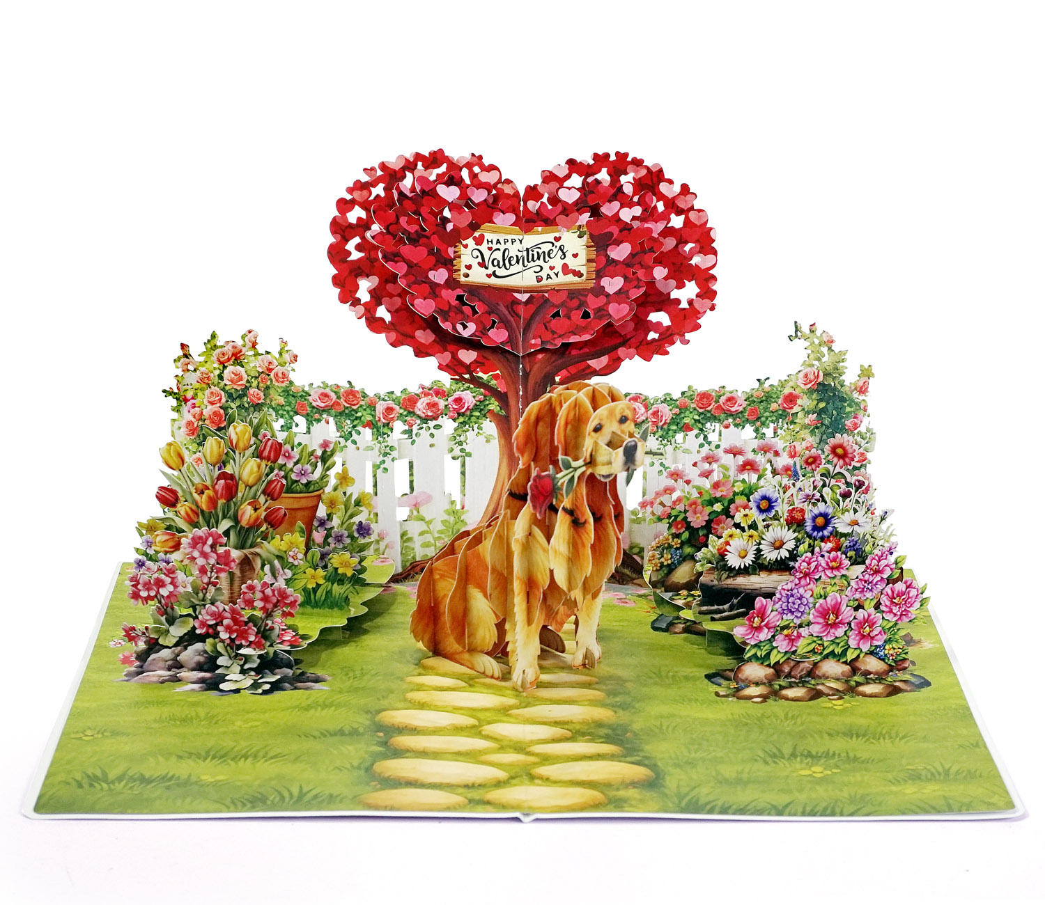 Happy-Valentine-Day-Golden-Rose-03