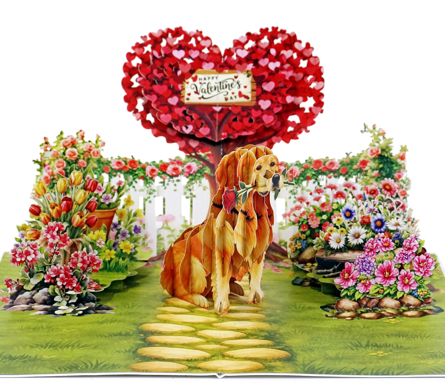 Happy-Valentine-Day-Golden-Rose-06