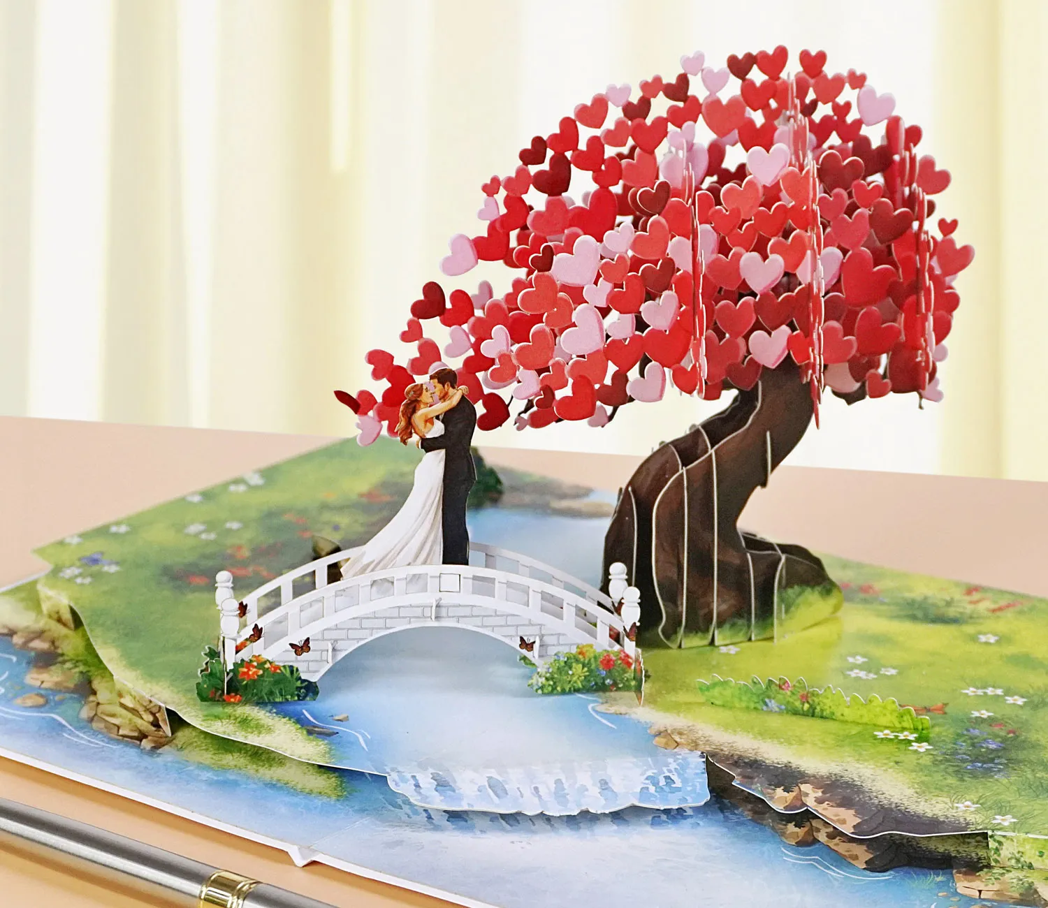 Love Greetings 3D Pop-up Cards Couples In Vietnam - Image 8