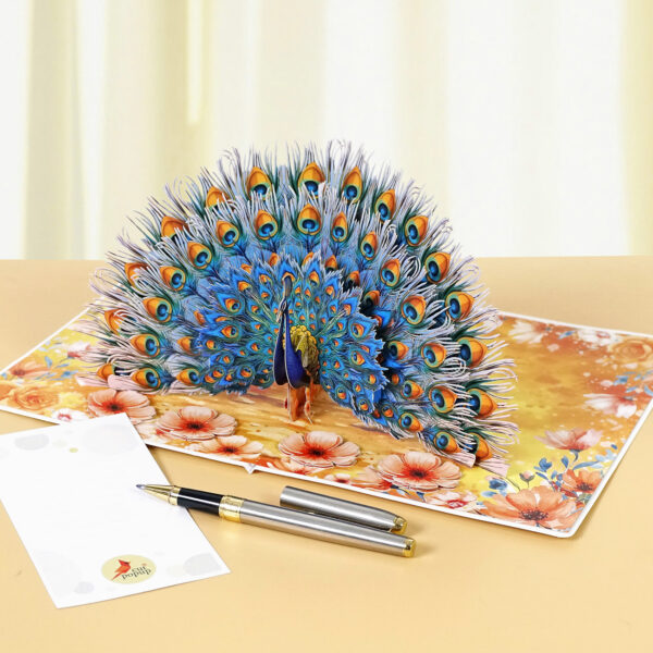 Luxury-Peacock-3D-Pop-Up-Card-12