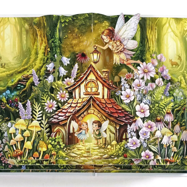 Alternative view of Magical Forest World of Wonder 3D Pop-Up Card