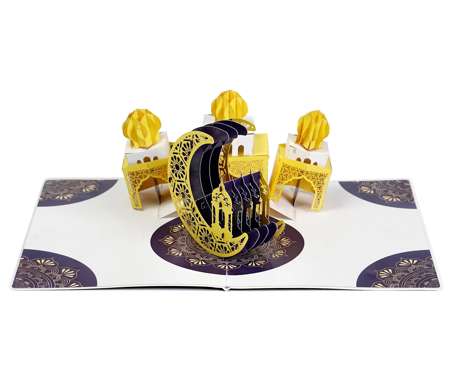 Ramadan Kareem 3D Pop-Up Card for Family Friends & Business Gifts - Image 2