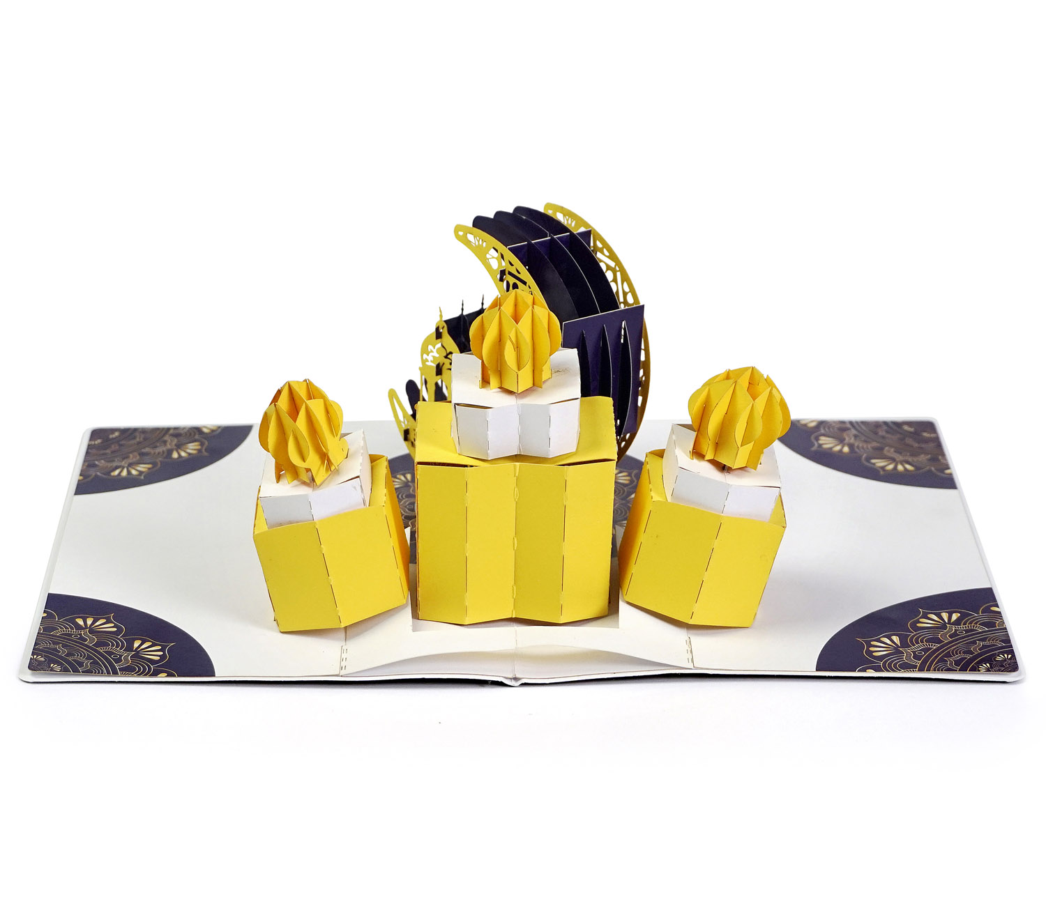 Ramadan Kareem 3D Pop-Up Card for Family Friends & Business Gifts - Image 3