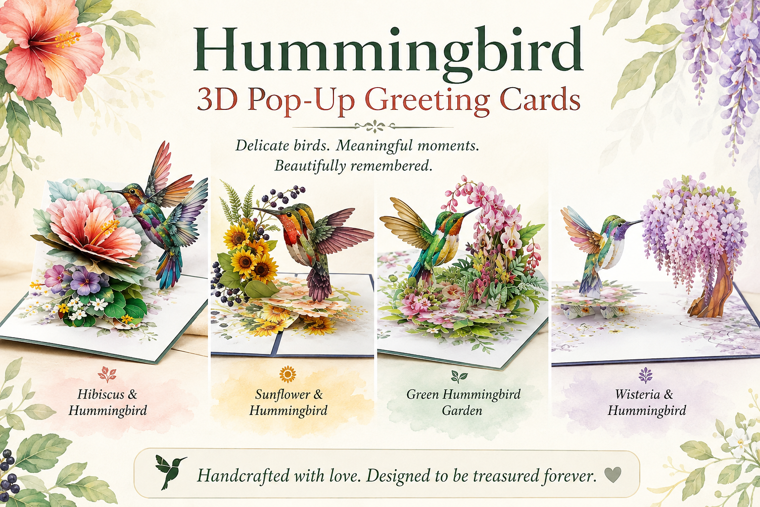 SET-4-Bird-Popup 3D card