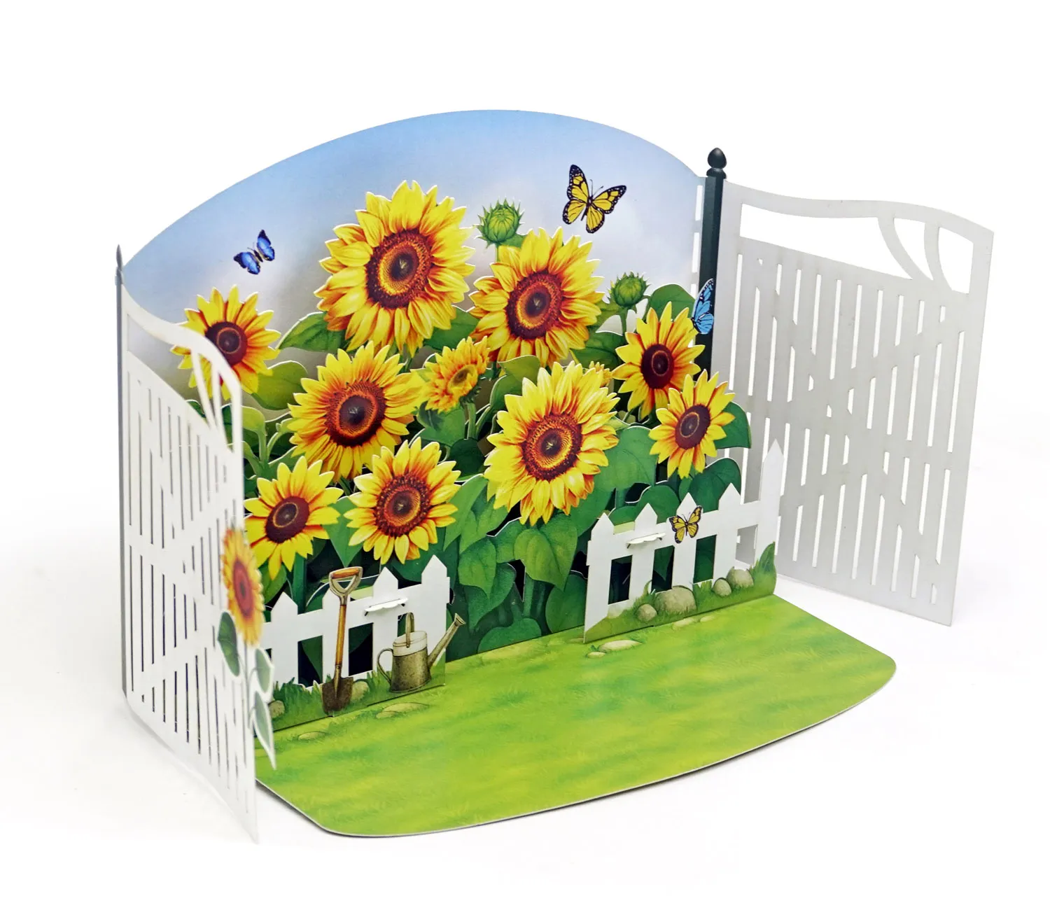 Sunflower garden Pop up 3D greeting cards - Image 2