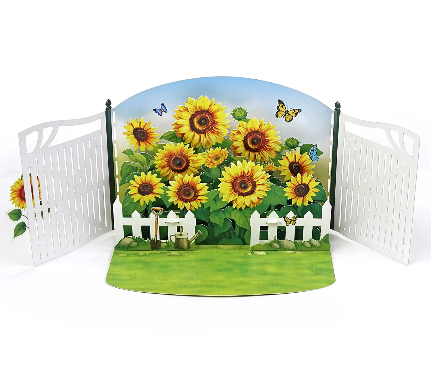 Sunflower garden Pop up 3D greeting cards - Image 3