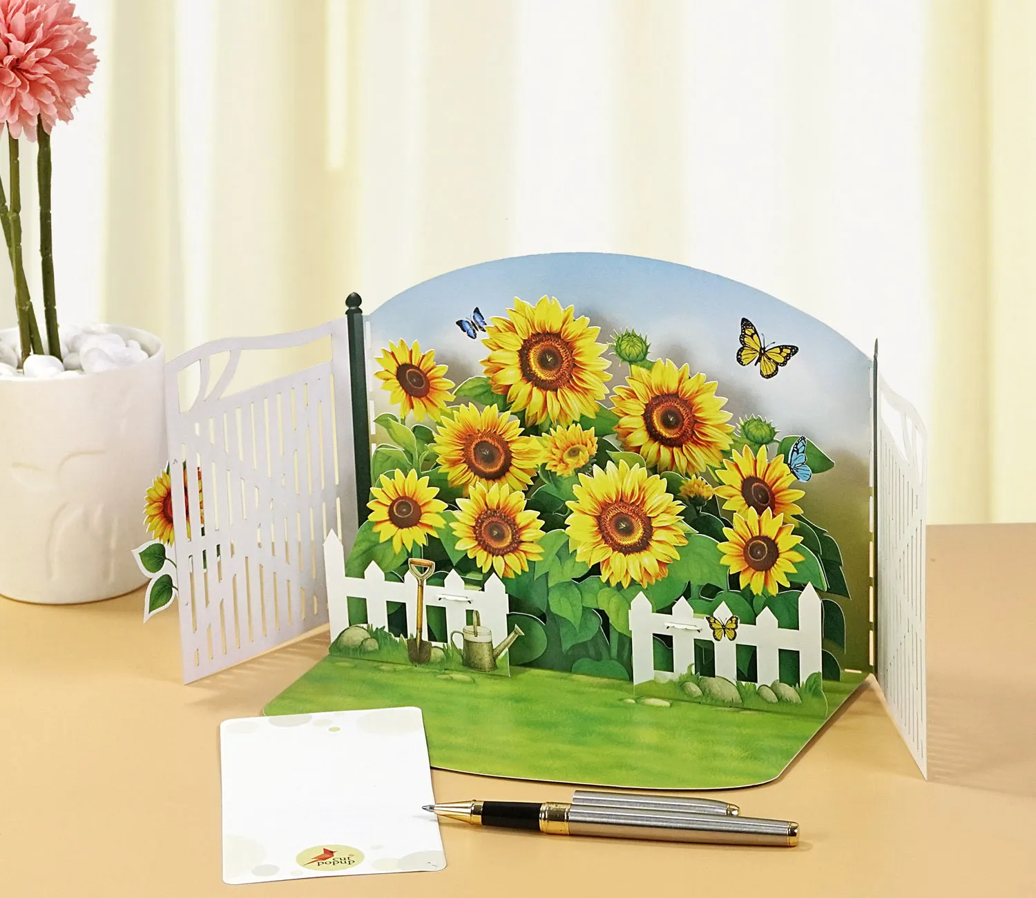Sunflower garden Pop up 3D greeting cards - Image 6