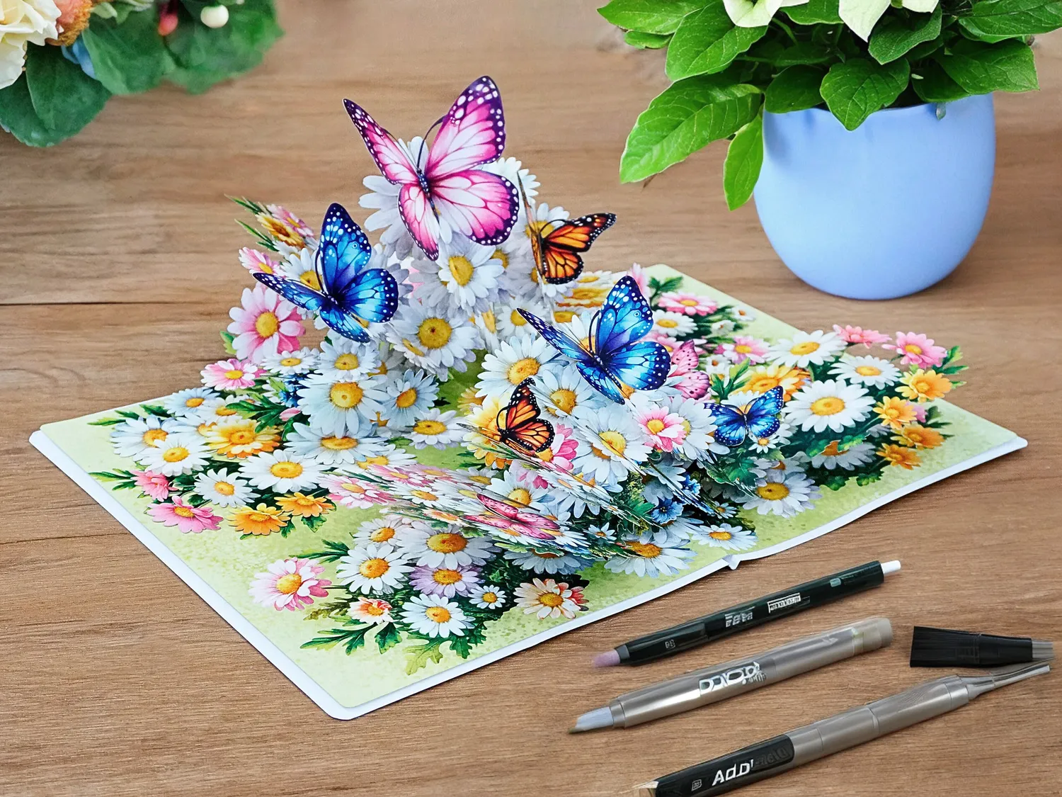 Thank you 3D pop up card for Mother's Day or Birthday - Image 9