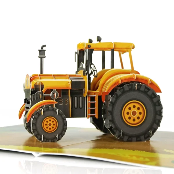 Tractor 3D Pop Up Greeting Card For Father's Day