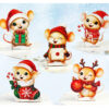 Christmas 3D Pop-Up greeting cards Collection