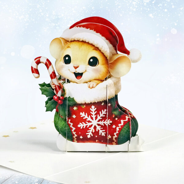 Christmas 3D Pop-Up greeting cards Collection 5