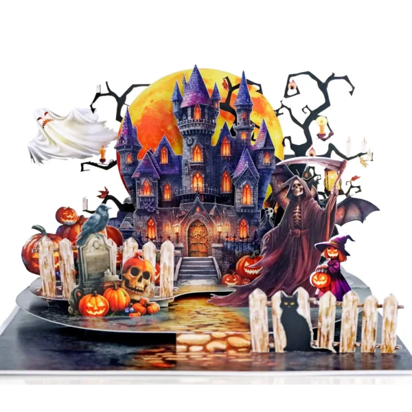 Happy Halloween 3D Popup Card