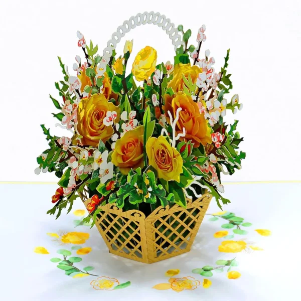 yellow-roses-basket-3D-Popup-card-for-her-01